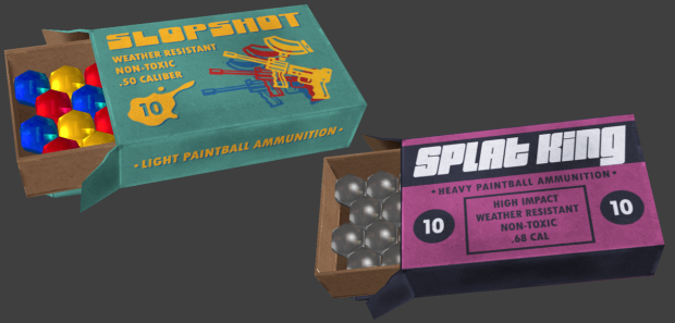 New Ammo Types - Paintball Rounds