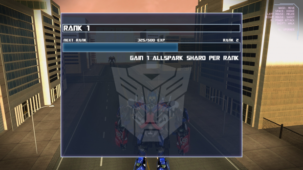 Basic rank system is now done! All of the UI is merely a placeholder.