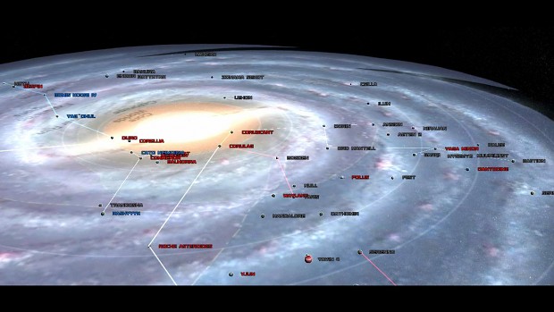Mapa - Galactico | Galaxy Map