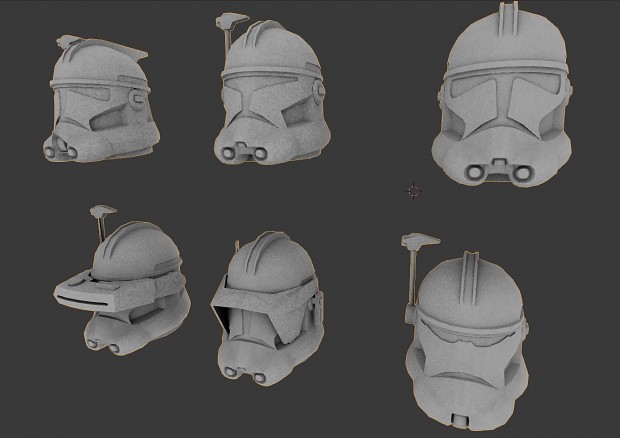 New Phase II helmet models