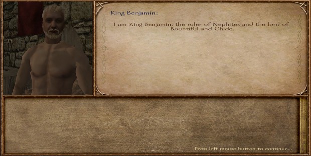 King Benjamin chat