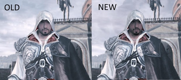 Older Ezio updated face comparison