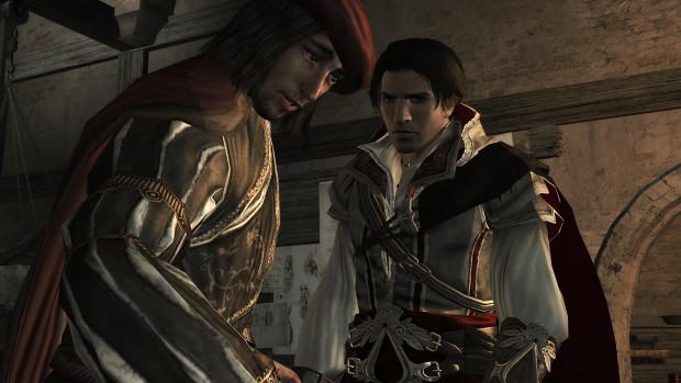 Ezio and Leonardo OLD