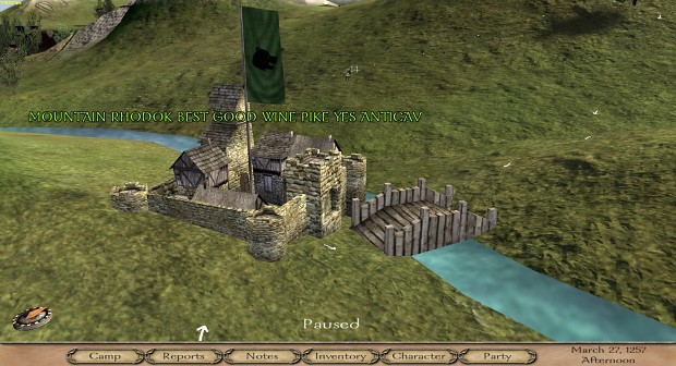 smallest map mount and blade warband mod