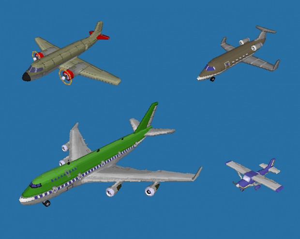 new civilian airplanes