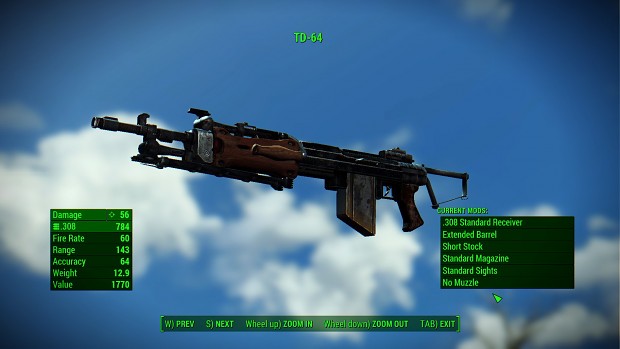 fallout 4 combat rifle mod