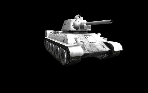 T-34 late model 1942 winter skin