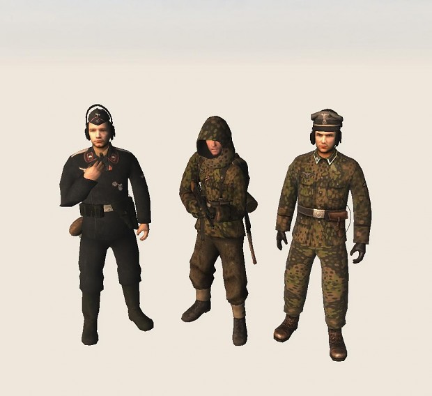 modern german tank uniforms