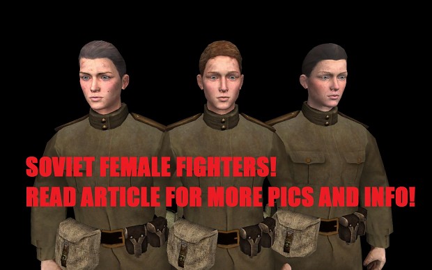 Soviet female fighters