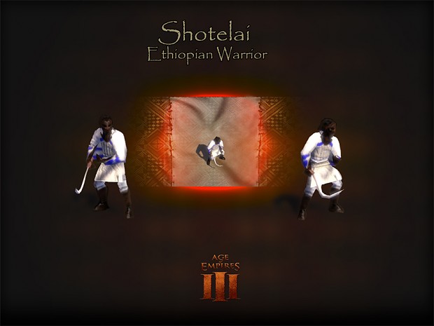 Shotelai Ethiopian Warrior