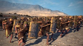 Age of Bronze - 2.0 Release Imminent - Arabian Noble Spearmen Charging