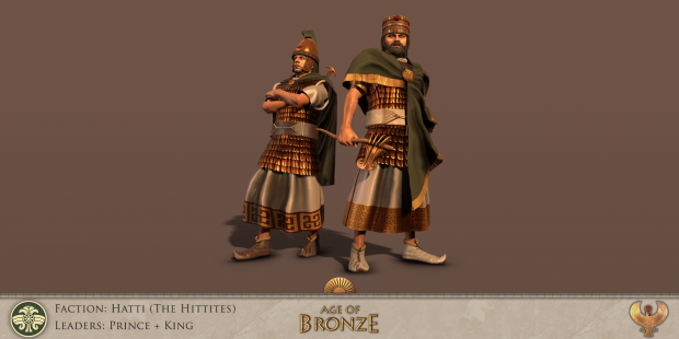 3D Art Dump #3 - The Hittites - Leaders: Prince + King