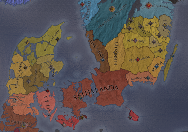 Denmark and Gautland in 479