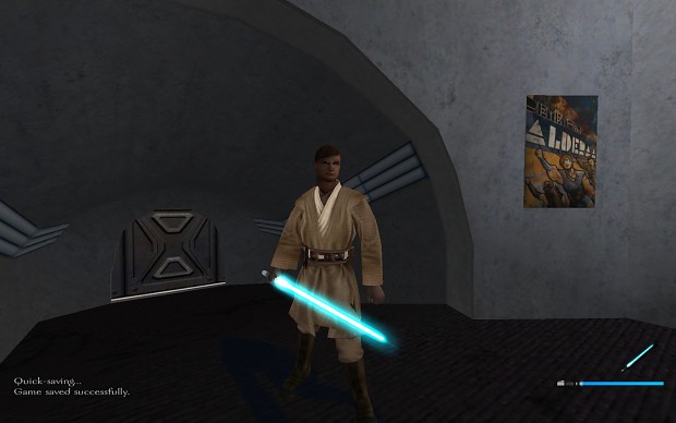 Anakin's face + testing new jedi robes
