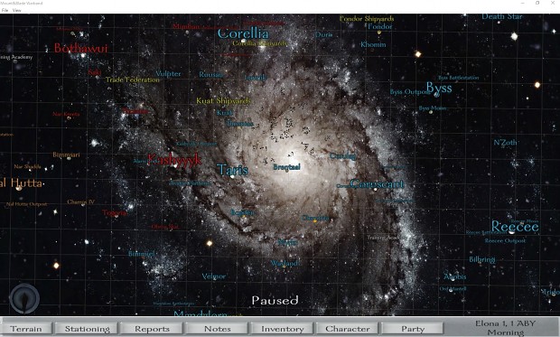 Galaxy map in warband!