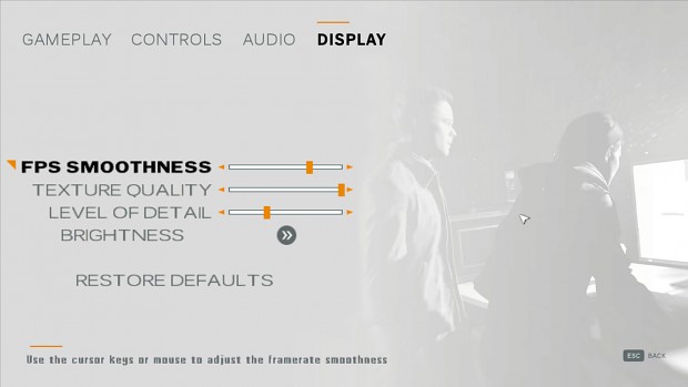 Quantum Break Mod - Display Options