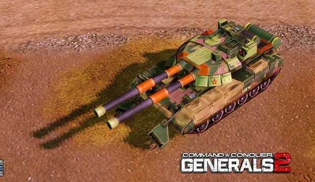 New model and texture for General 2 (RA3).