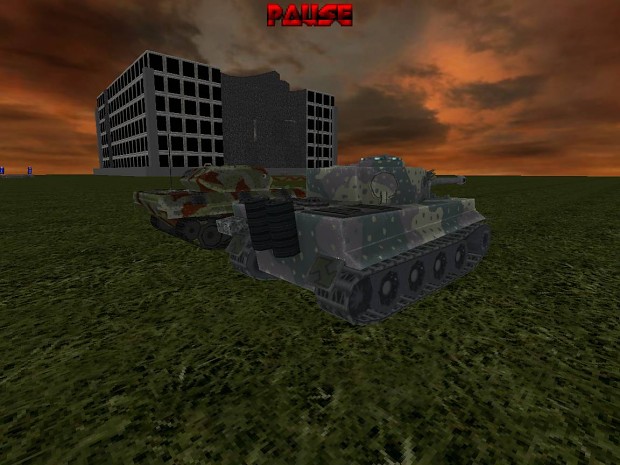 Panther M10 and Tiger 1, new treads texture + animation