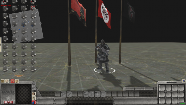 Helghast Commando and flags.