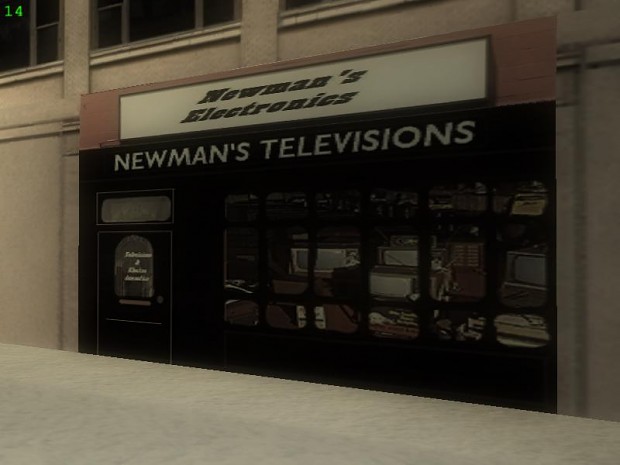 Electronic and TV Store Facade image - Grand theft auto 1940s mod for ...