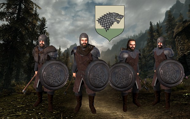 Just another Group of House Stark Soldiers