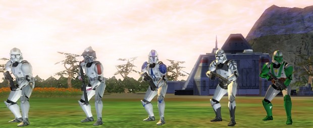 All Currently Complete Legion Phase 2 Clone Troopers