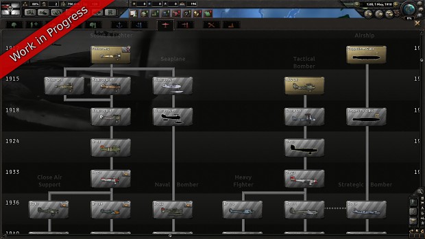 [WIP] Preview of the German Air Tech Tree