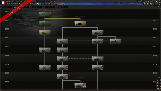 [WIP] Preview of the French Tank Tech Tree