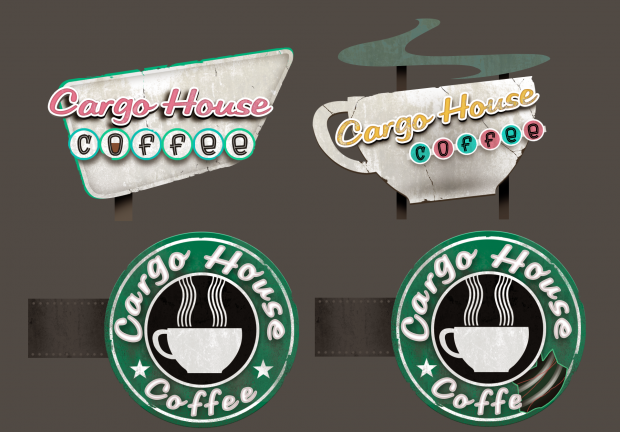 Cargo House Coffee (concept art)