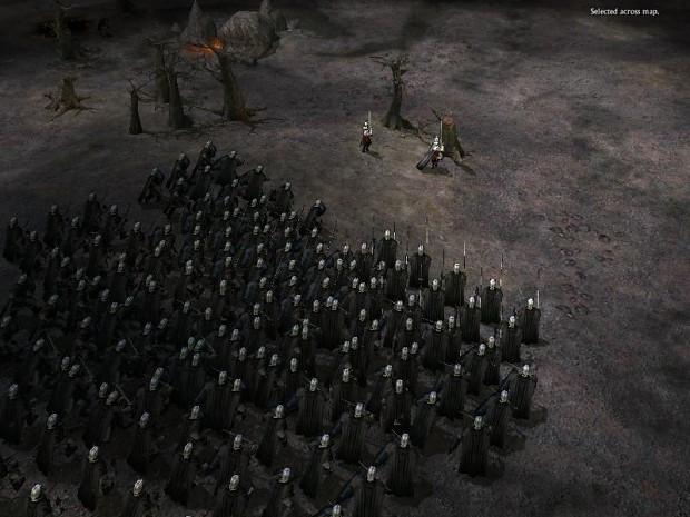 Isildur and his father leading the numenorean army