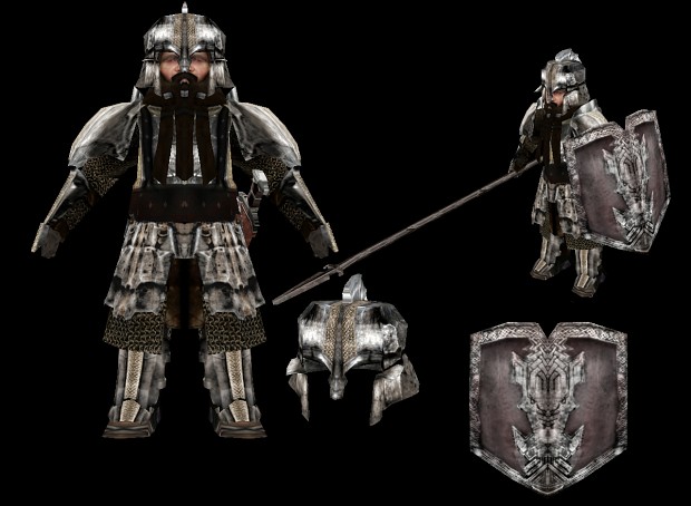 Iron hills soldier: Updated model