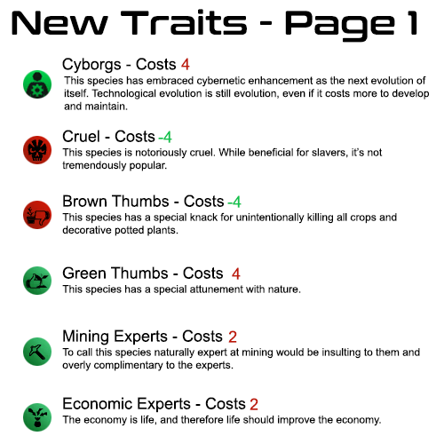 new traits 2