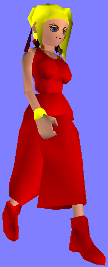 Scarlet MOD V 3.0. New Scarlet in Dress Walking Animation!