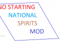 No Starting National Spirits Mod