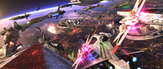 Battle of Coruscant - Assault on Invisible Hand