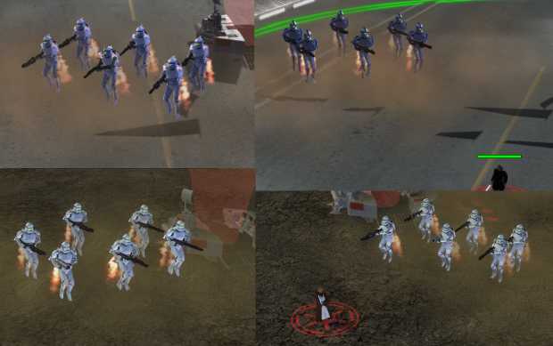 Clone Jumptroopers