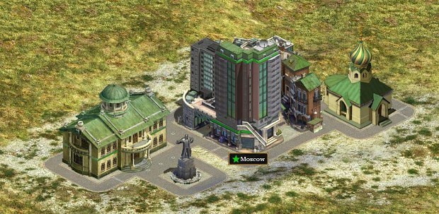 Some new buildings for Soviet