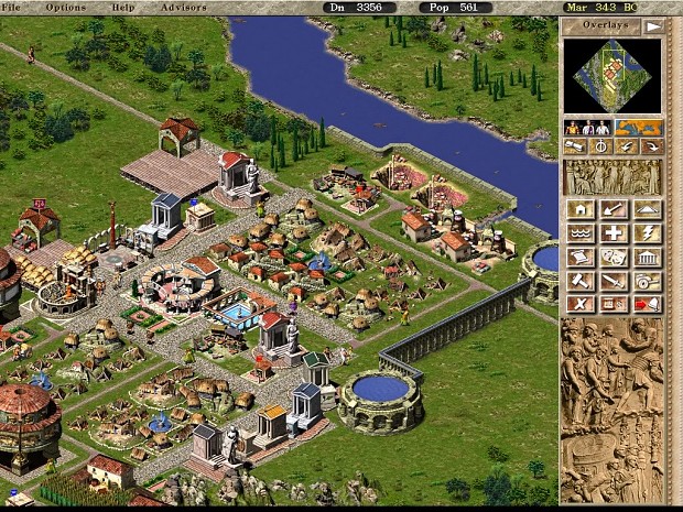 free city building games like caesar 3