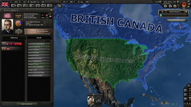 British United States