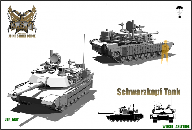 The original set of Schwarzkopf Light Tank