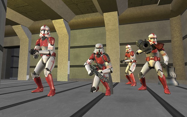 Shocktroopers on Coruscant