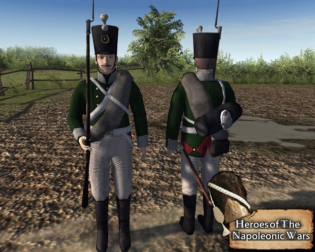 Russian infantry : Musketiers 1805