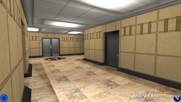 MI6 Headquarters Levels - Q Branch Floor Corridor