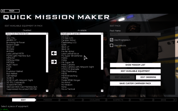 v7: Quick Mission Maker Overhauls, Part 2