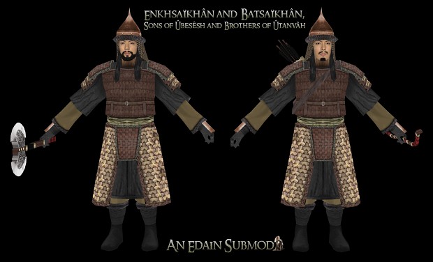 Enkhsaïkhân and Batsaïkhân, Twins of Ûbesêsh and Brothers of Ûtanvâh