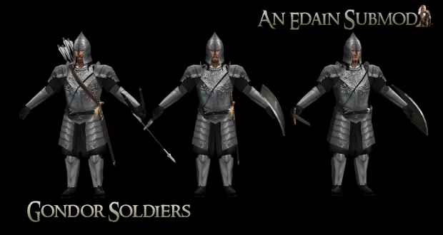 Gondor soldiers reworked again: