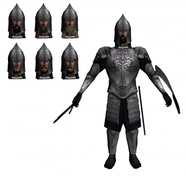 Gondor Soldiers Concept (in work) image - An Edain SubMod for Battle ...