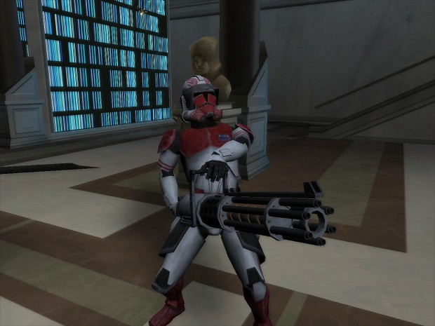 Commander Thorn on Coruscant (this time he won't die)
