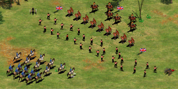 French Cavalry Charge British Army