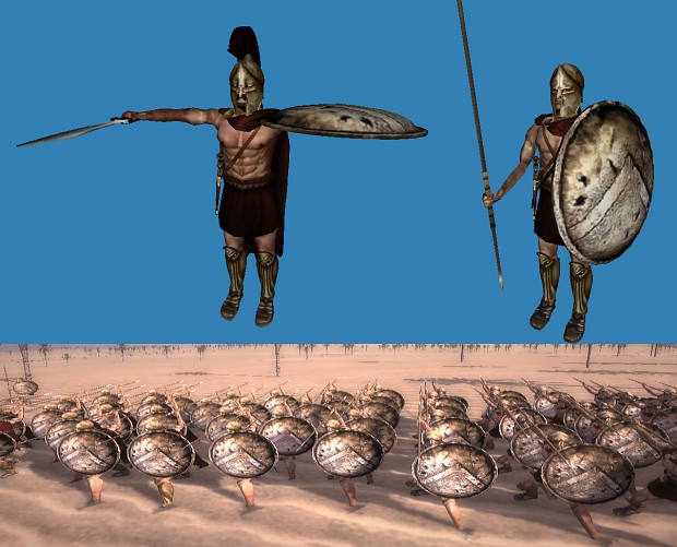 300 Spartan Hoplite